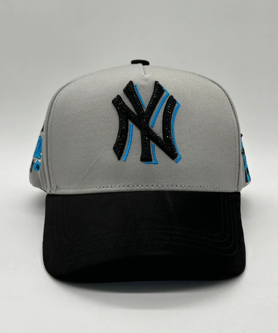 NY GRAY BLUE BLK