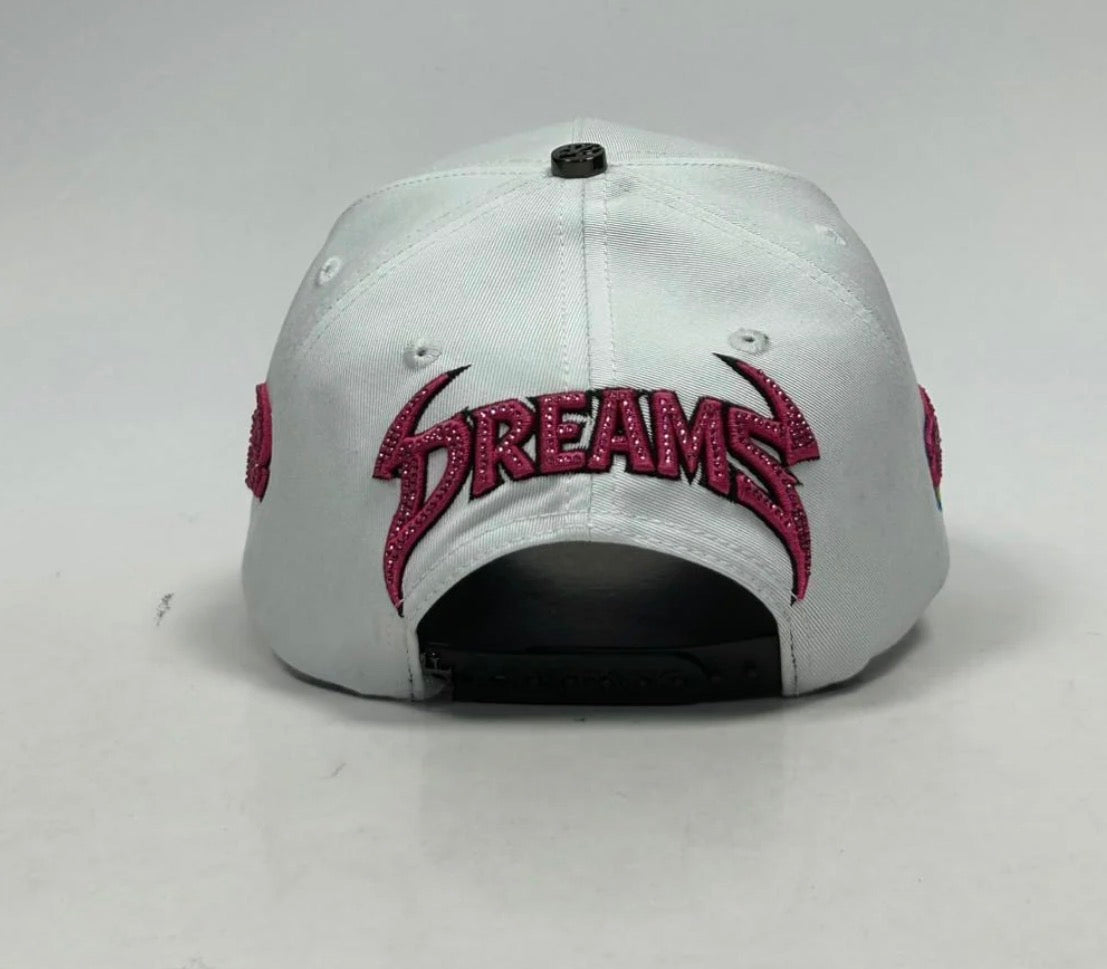 A white BLK pink