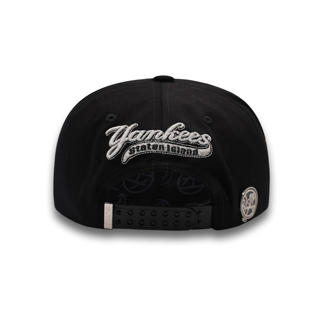 NY SILVER BLACK Snapback