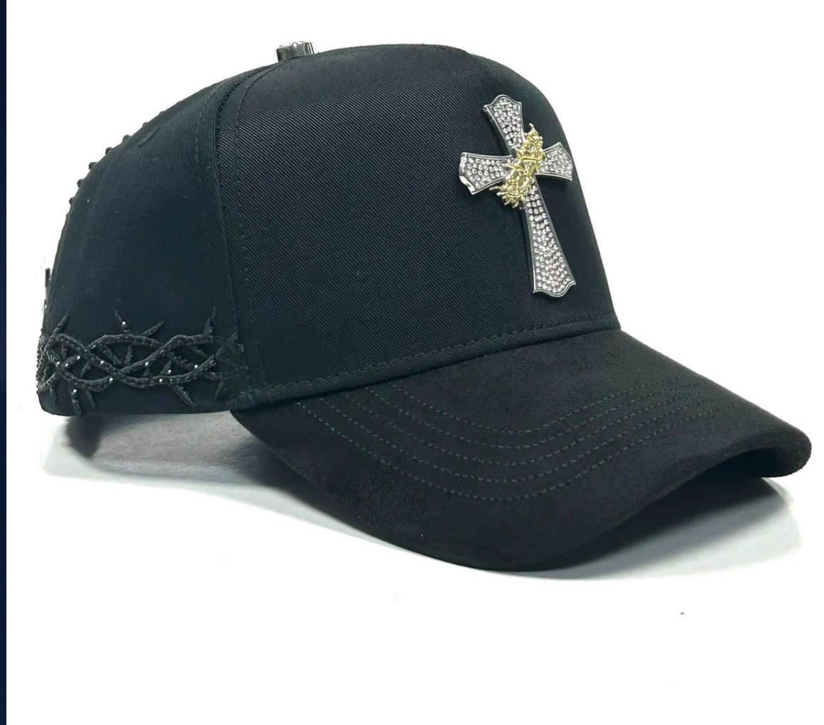Cruz Corona SnapBack BLK Silver Gold
