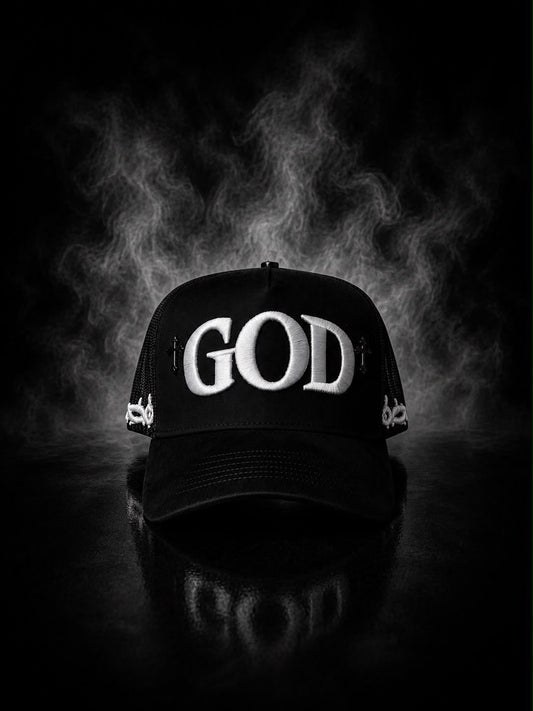 God is Good Jey Caps BLK white