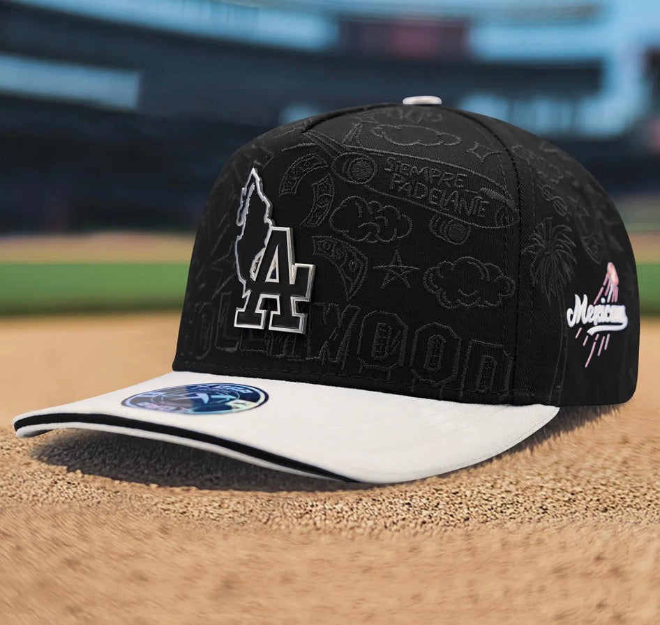 LA Mexico BLK SnapBack
