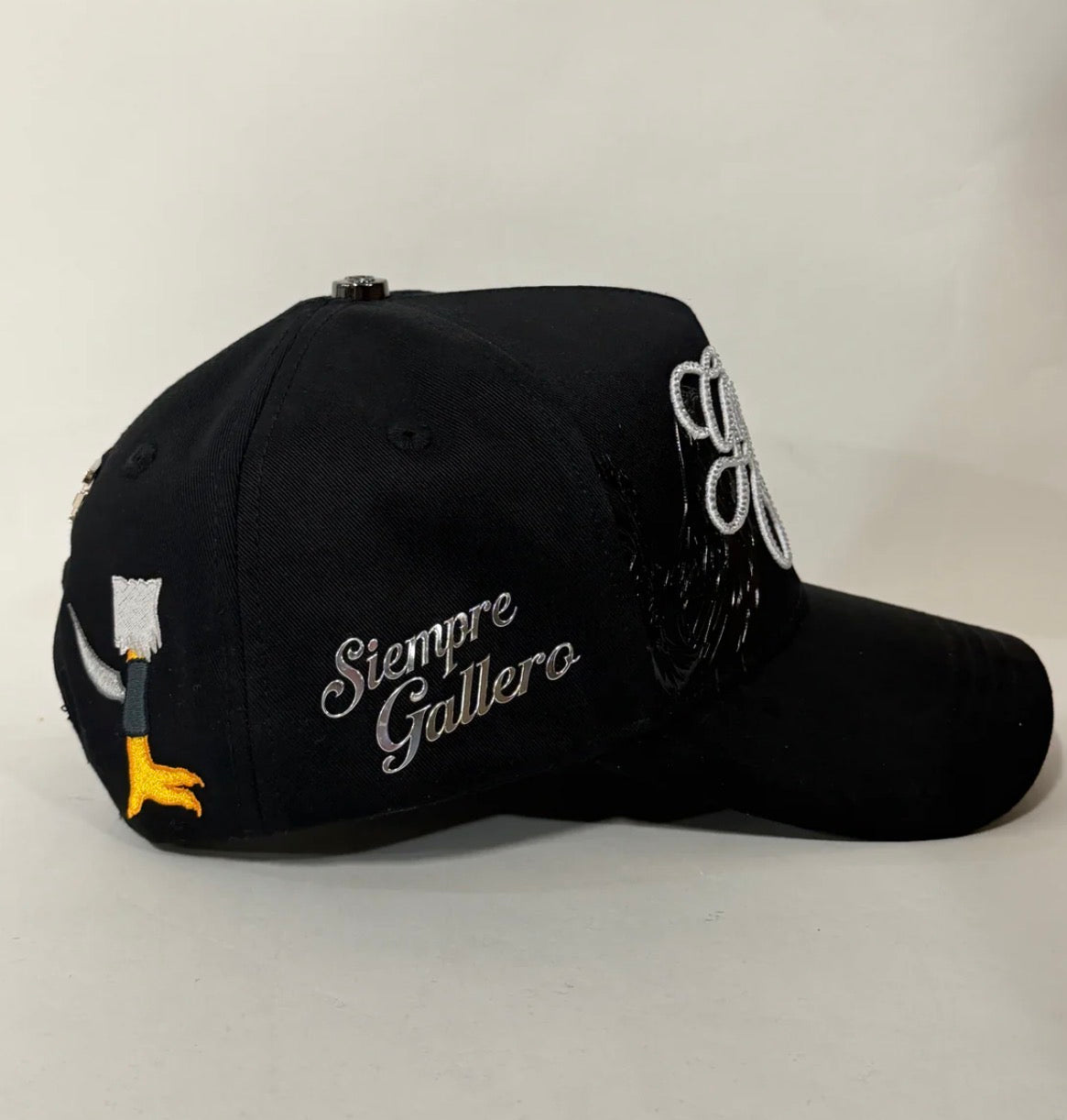 Gallos Finos SnapBack BLK White