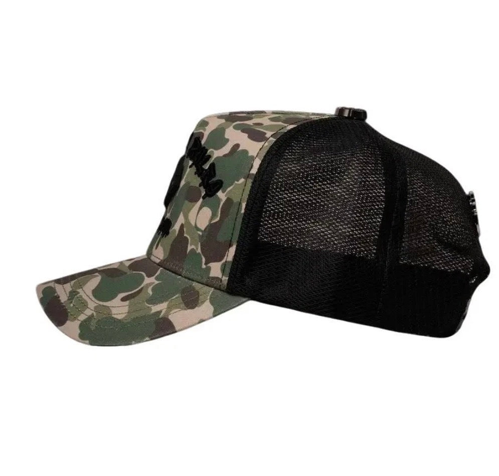 BARBAS Camo Fir Trucker