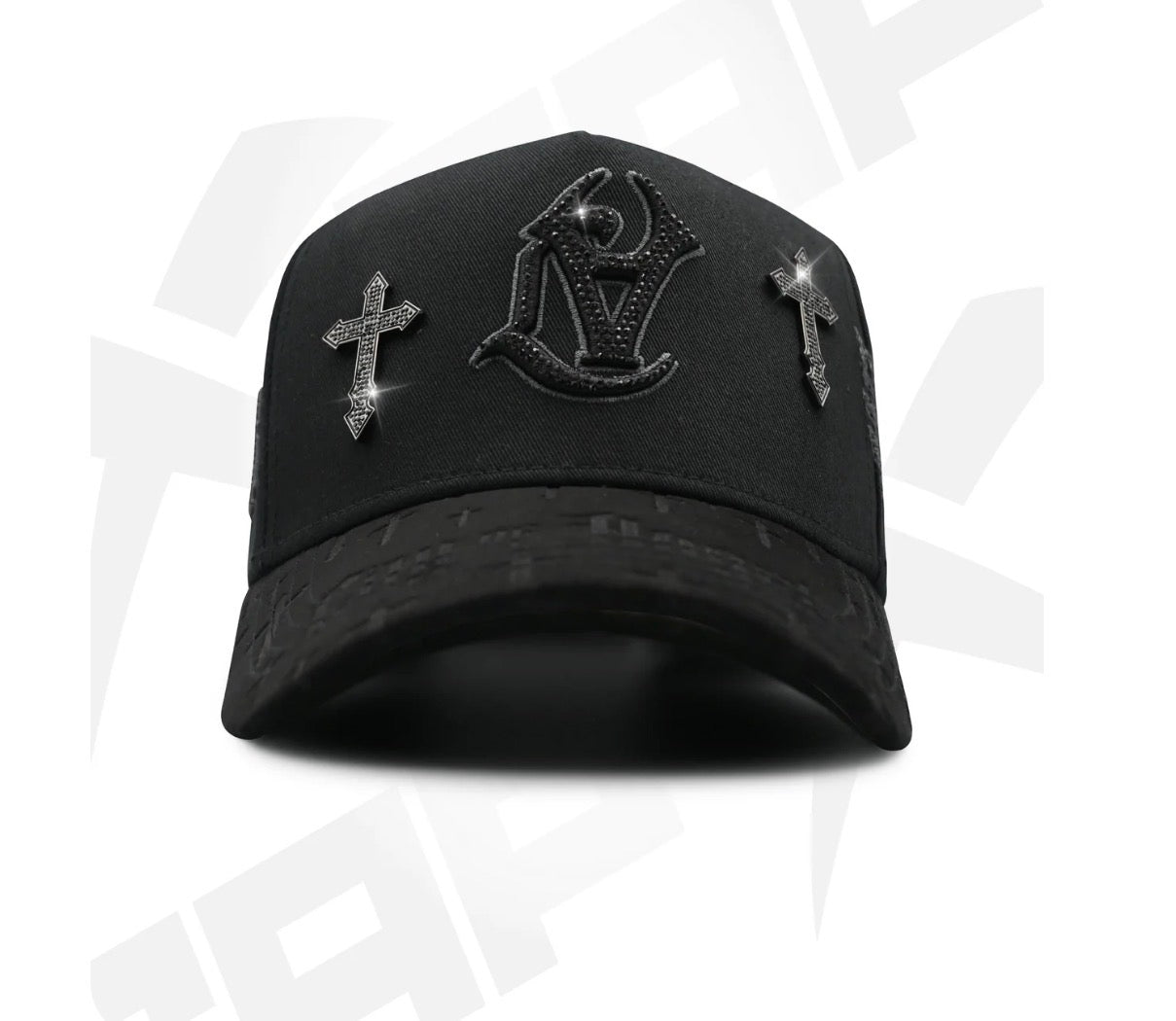 LA invertida cruces BLK