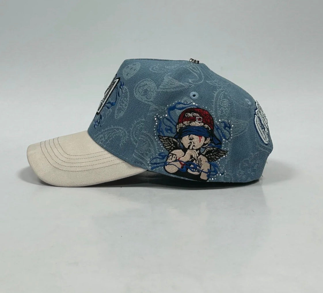 Angels Blue White