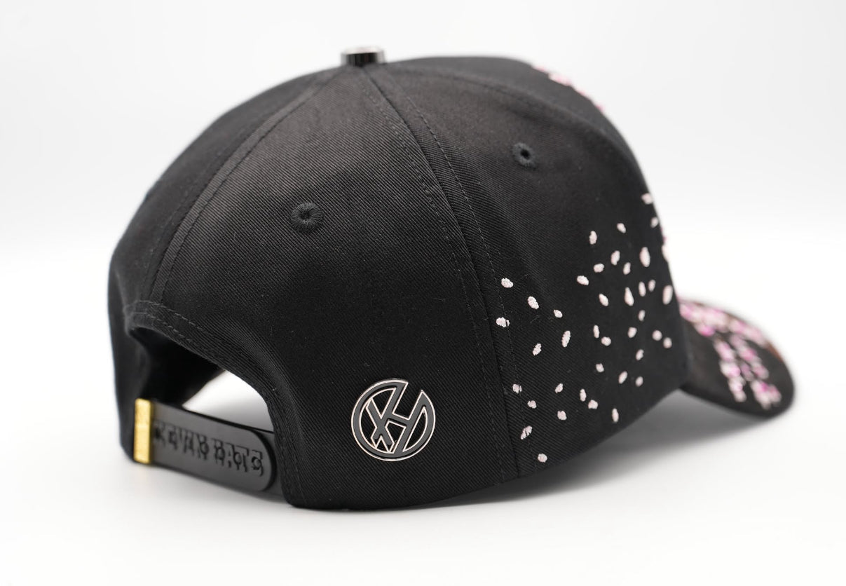 NY Flores Pink BLK
