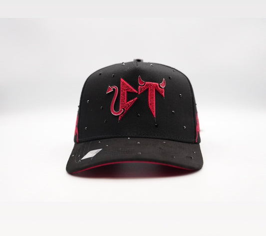 CT corridos tumbados crystal BLK RED