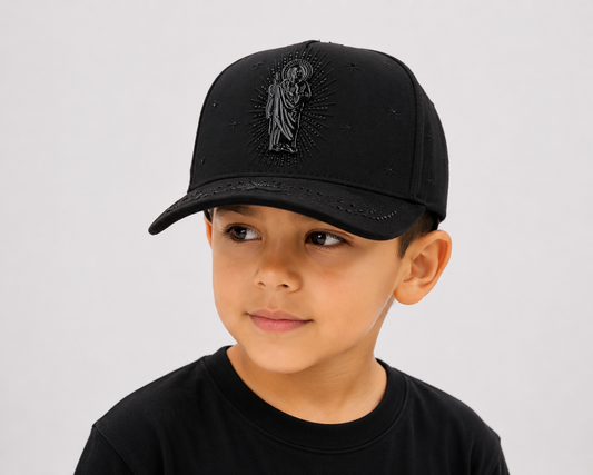 For kid San Judas Rosario total BLK (small fit)