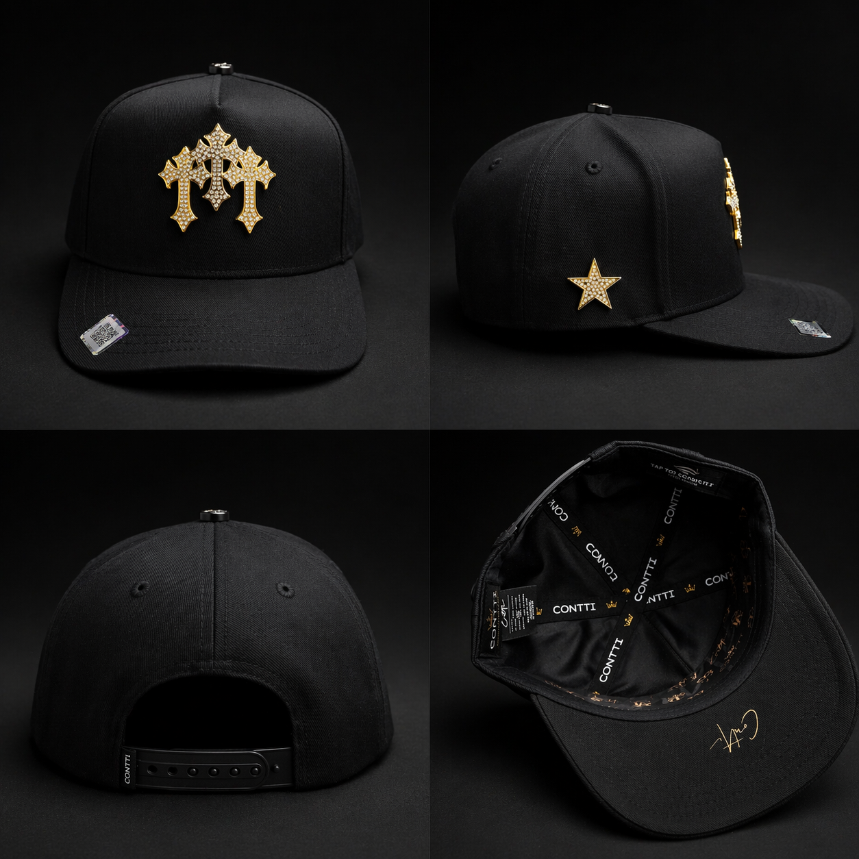 Chrome gold BLK