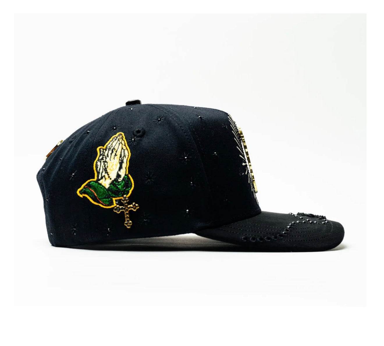 San judas rosario BLK white