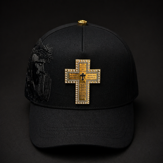 Dios por delante BLK Gold