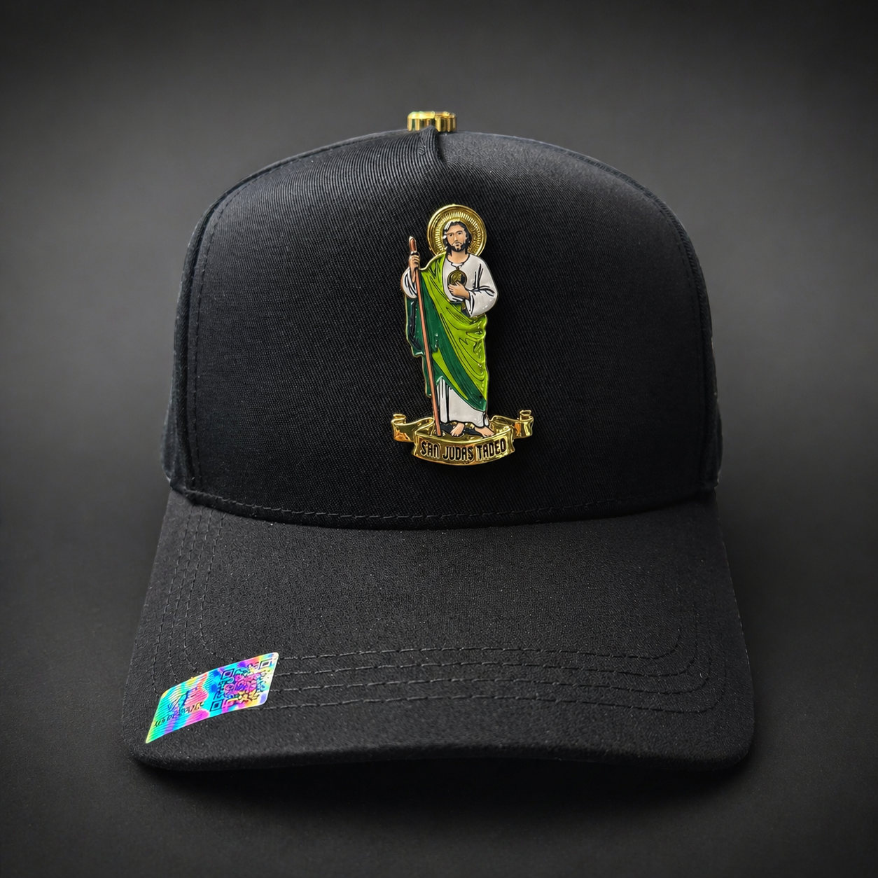 San Juditas BLK gold