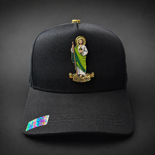 San Juditas BLK gold