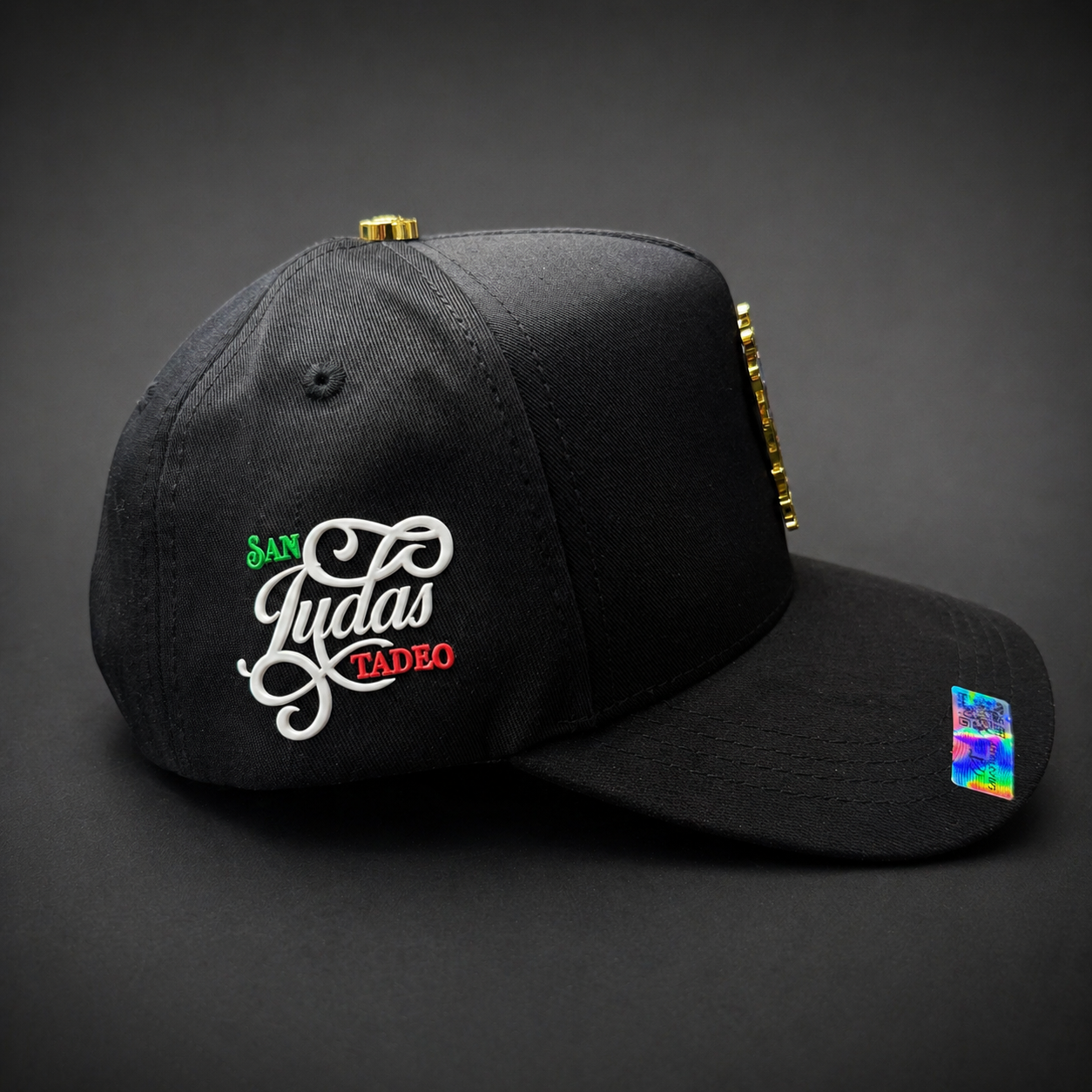 San Juditas BLK gold