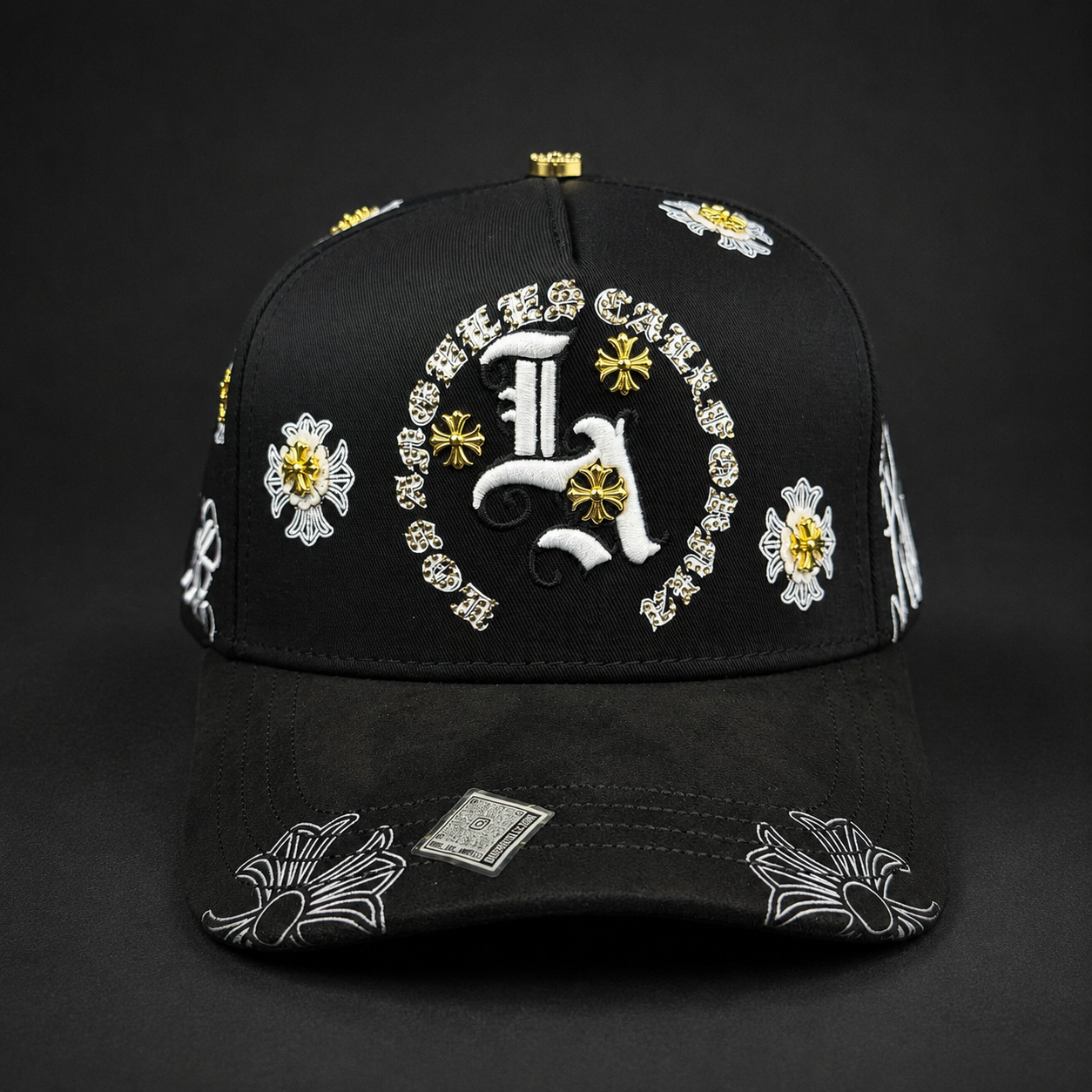 Los angeles cali BLK white gold