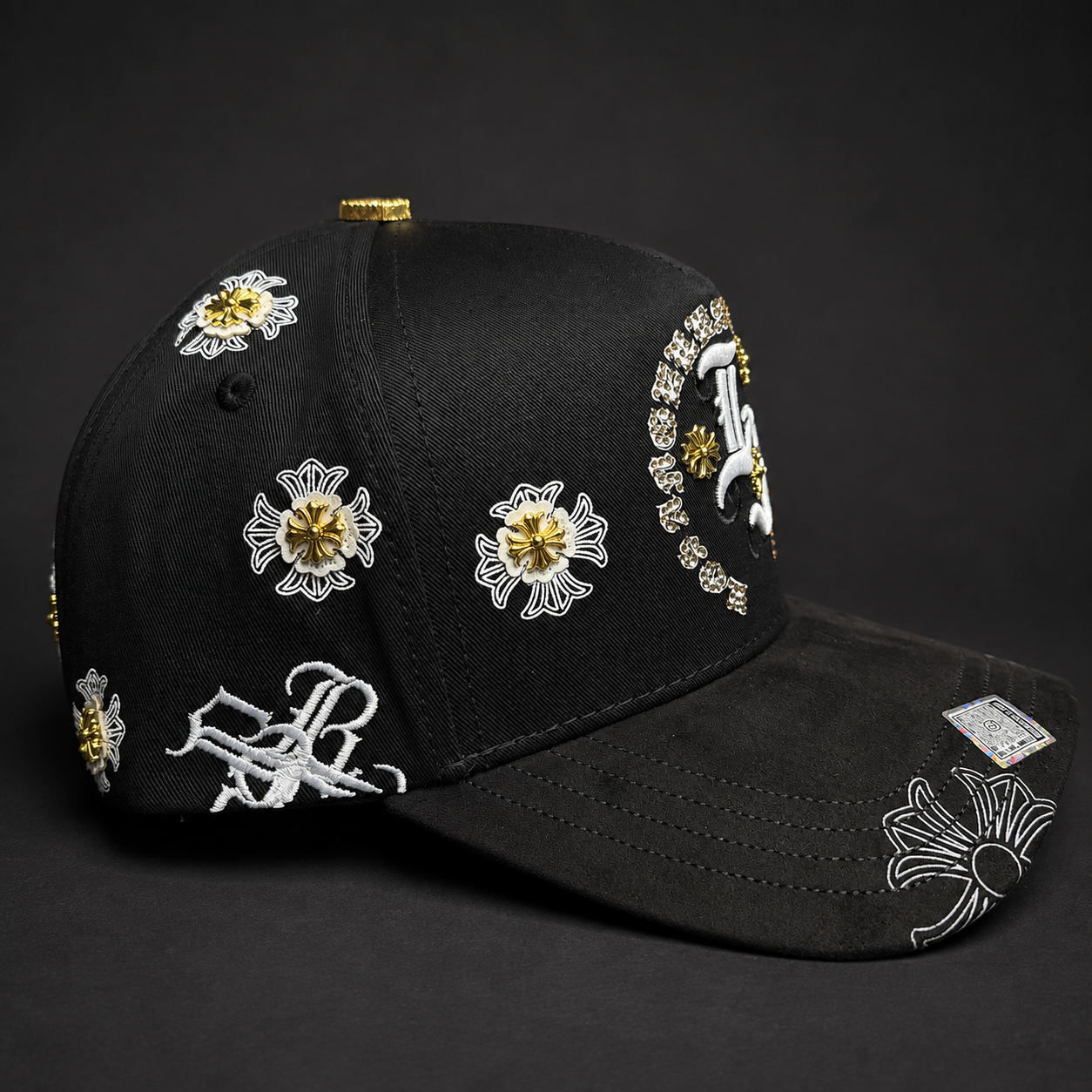 Los angeles cali BLK white gold