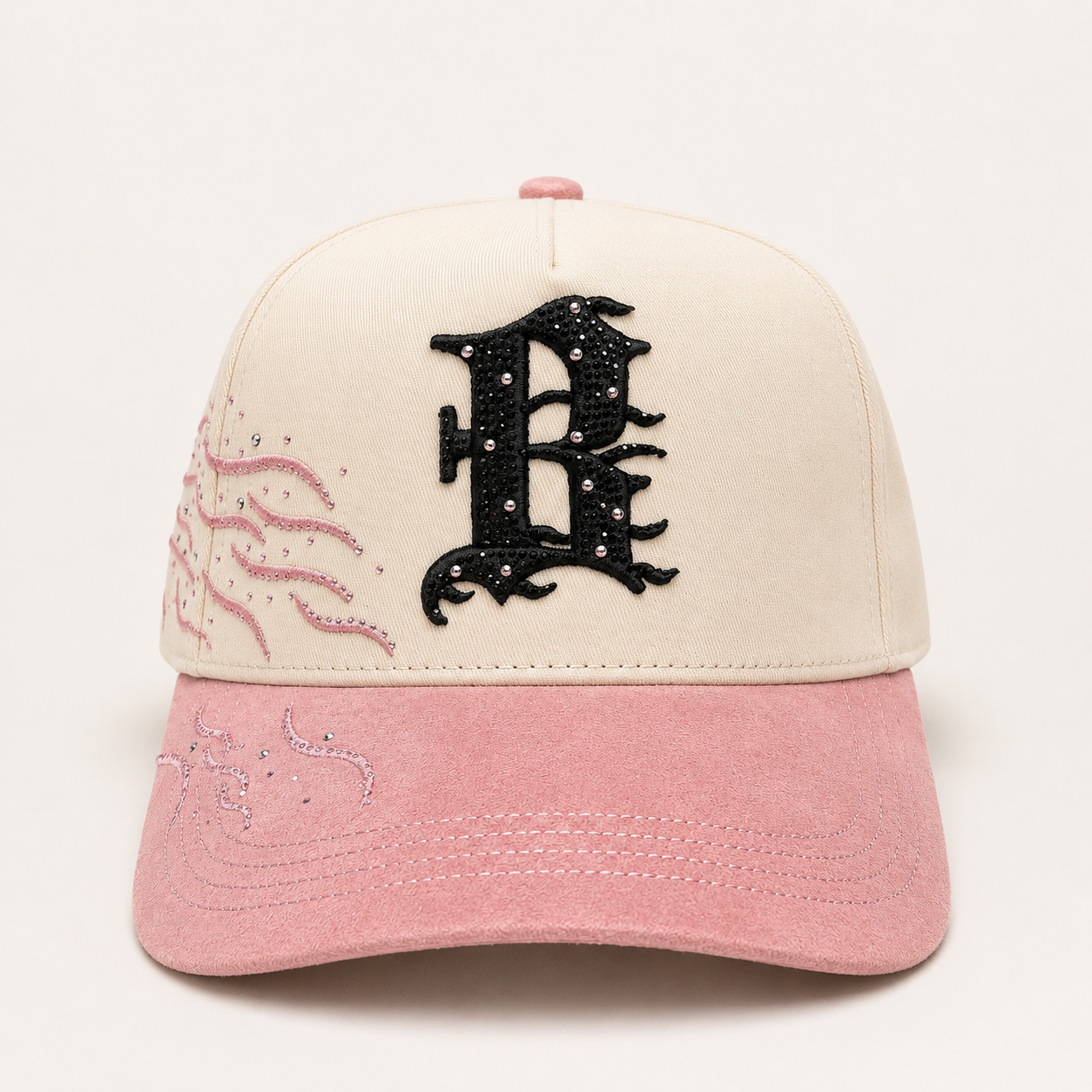 B Cream pink cristales