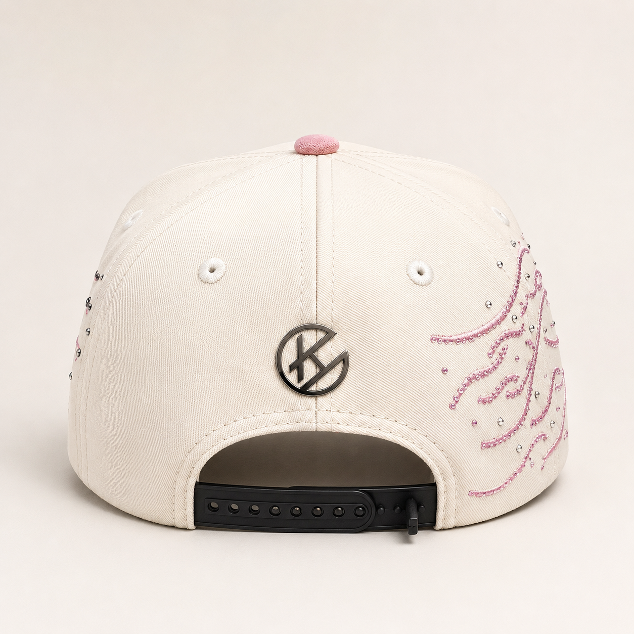 B Cream pink cristales