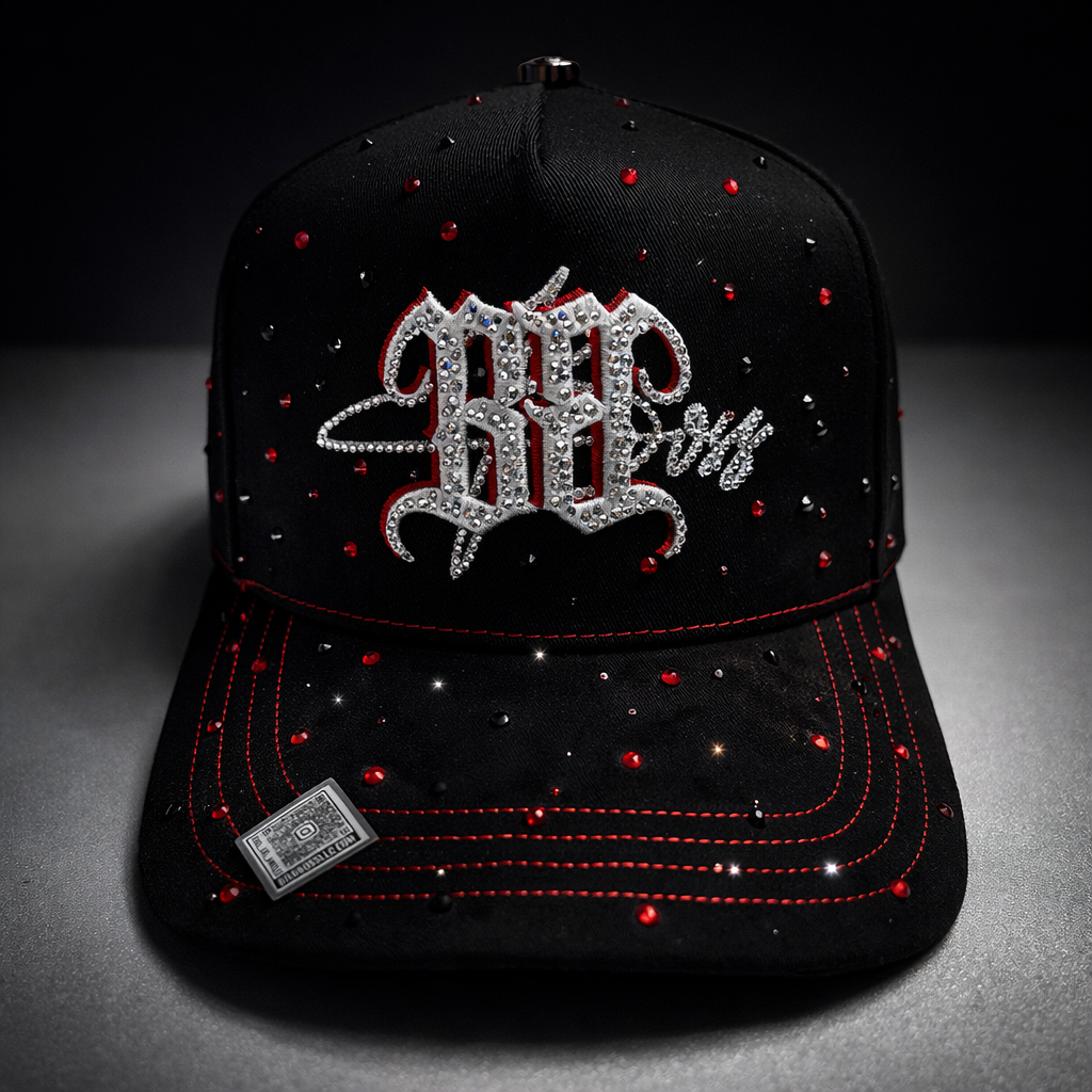 BB Rosas red BLK white