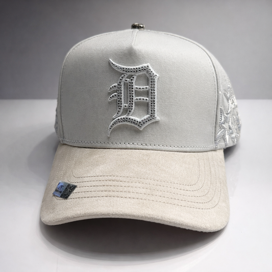 Detroit White UV color- changing Cap