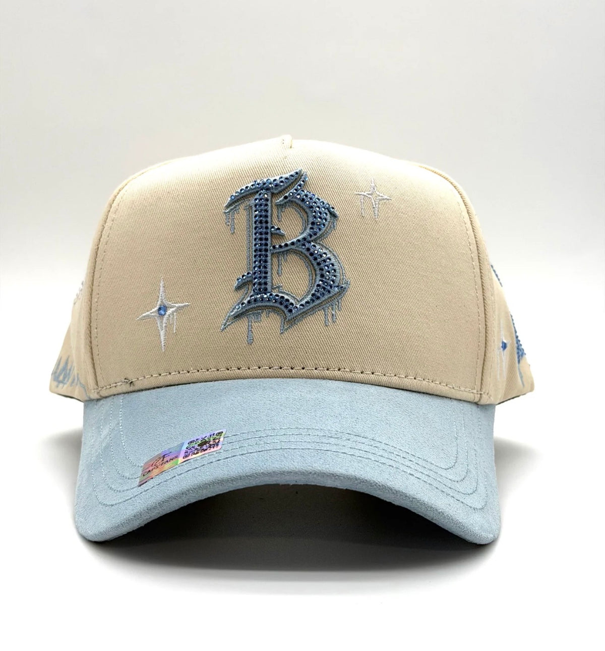 B city blue beige