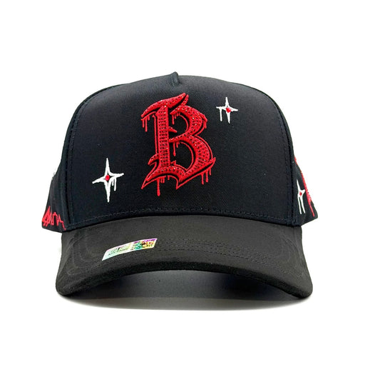 B city BLK red